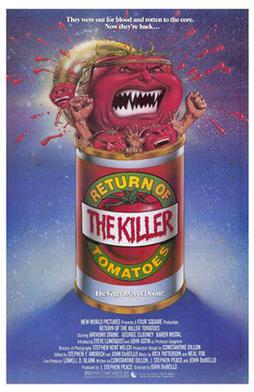 Return of the Killer Tomatoes Premiered in Theaters Today April 22, 1988